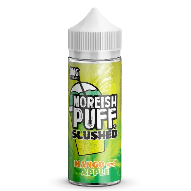 Moreish Puff Slushed e-væske 100ml mango eple is