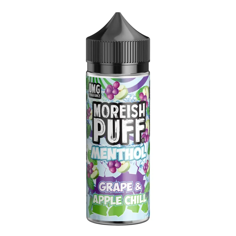 Moreish Puff Menthol Grape Apple Menthol shortfill 100ml 0mg kald