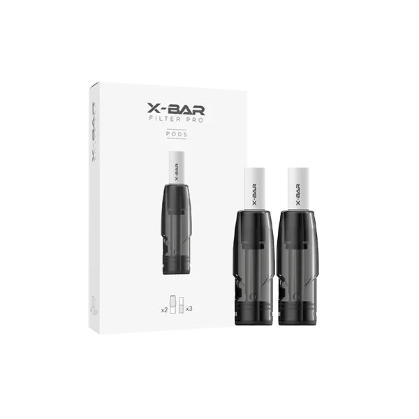 X-Bar Filter Pro pods og filtre 5-pakning refill