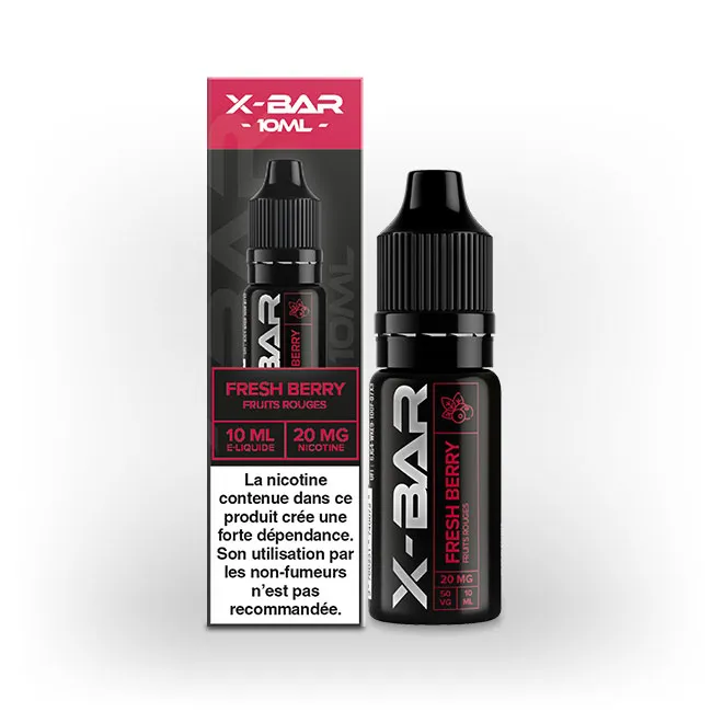X-Bar Fruits Rouges e-væske 10ml røde frukter