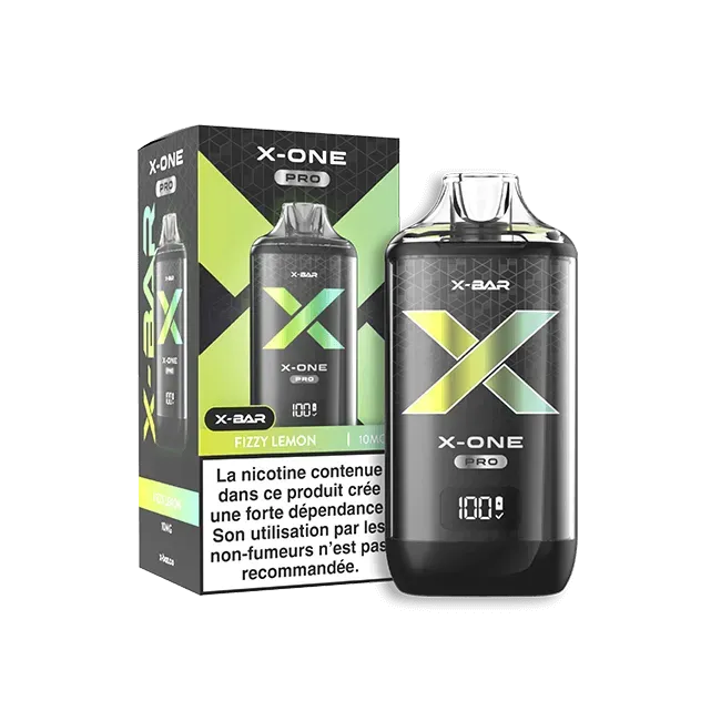 X-Bar X-One Pro Fizzy Lemon kit sitronis