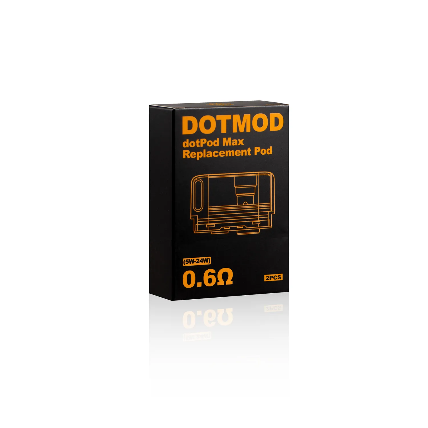Dotmod dotPod Max pods 5 ml 2-pk mesh