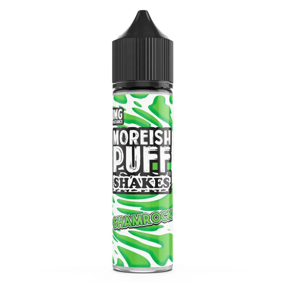 Moreish Puff Shakes Shamrock e-juice 50ml mynte