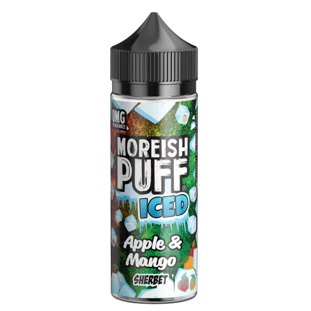 Moreish Puff Iced Apple Mango shortfill e-væske 100ml is
