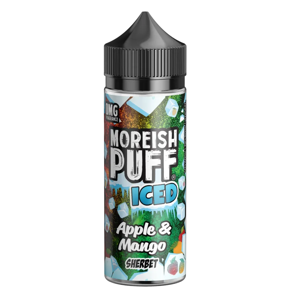 Moreish Puff Iced Apple Mango shortfill e-væske 100ml is