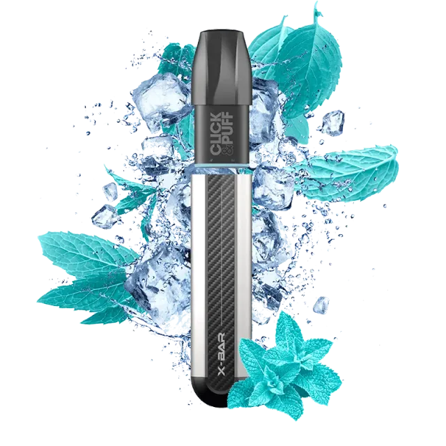 X-Bar Click & Puff Menthe X-Trem vape-kit 2ml