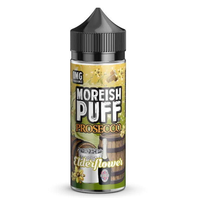 Moreish Puff Elderflower Prosecco shortfill e-væske 100ml 0mg