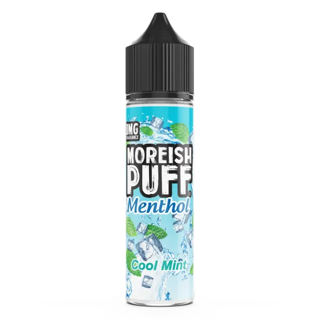 Moreish Puff Cool Mint Menthol 50ml e-juice mentol