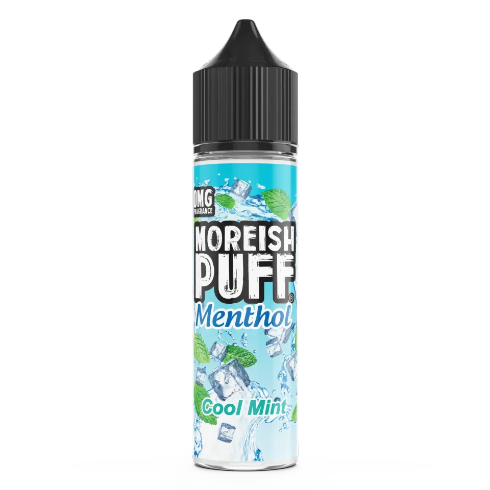 Moreish Puff Cool Mint Menthol 50ml e-juice mentol