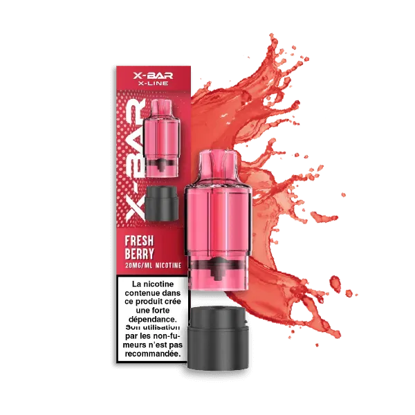X-Bar X-Line pod fresh berry bærblanding