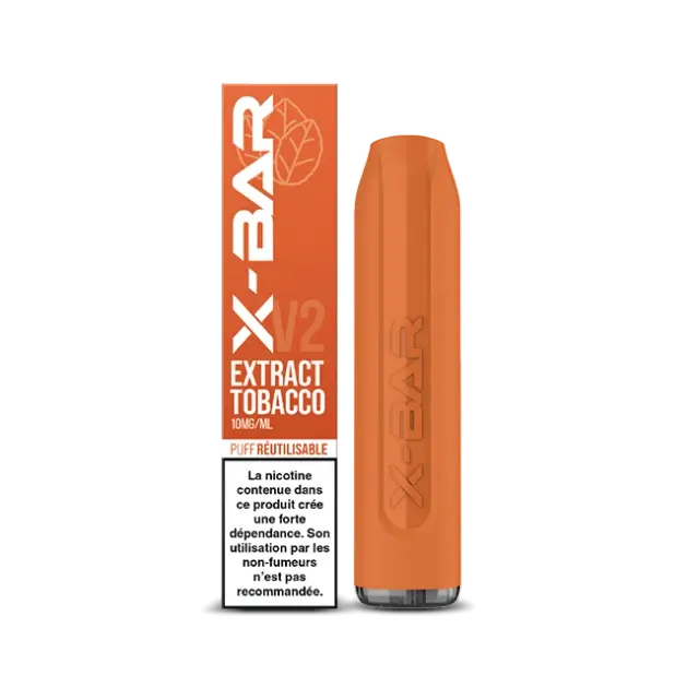 X-Bar 650 Extract Tobacco vape tobakk