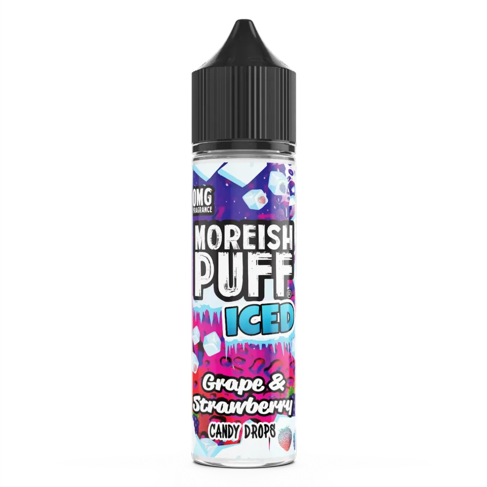 Moreish Puff Iced Grape Strawberry Candy Drops e-juice 50ml