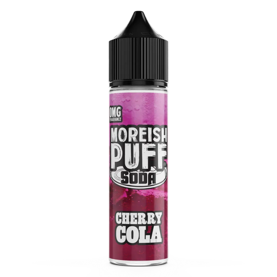 Moreish Puff Cherry Cola Soda e-væske 50ml kirsebær