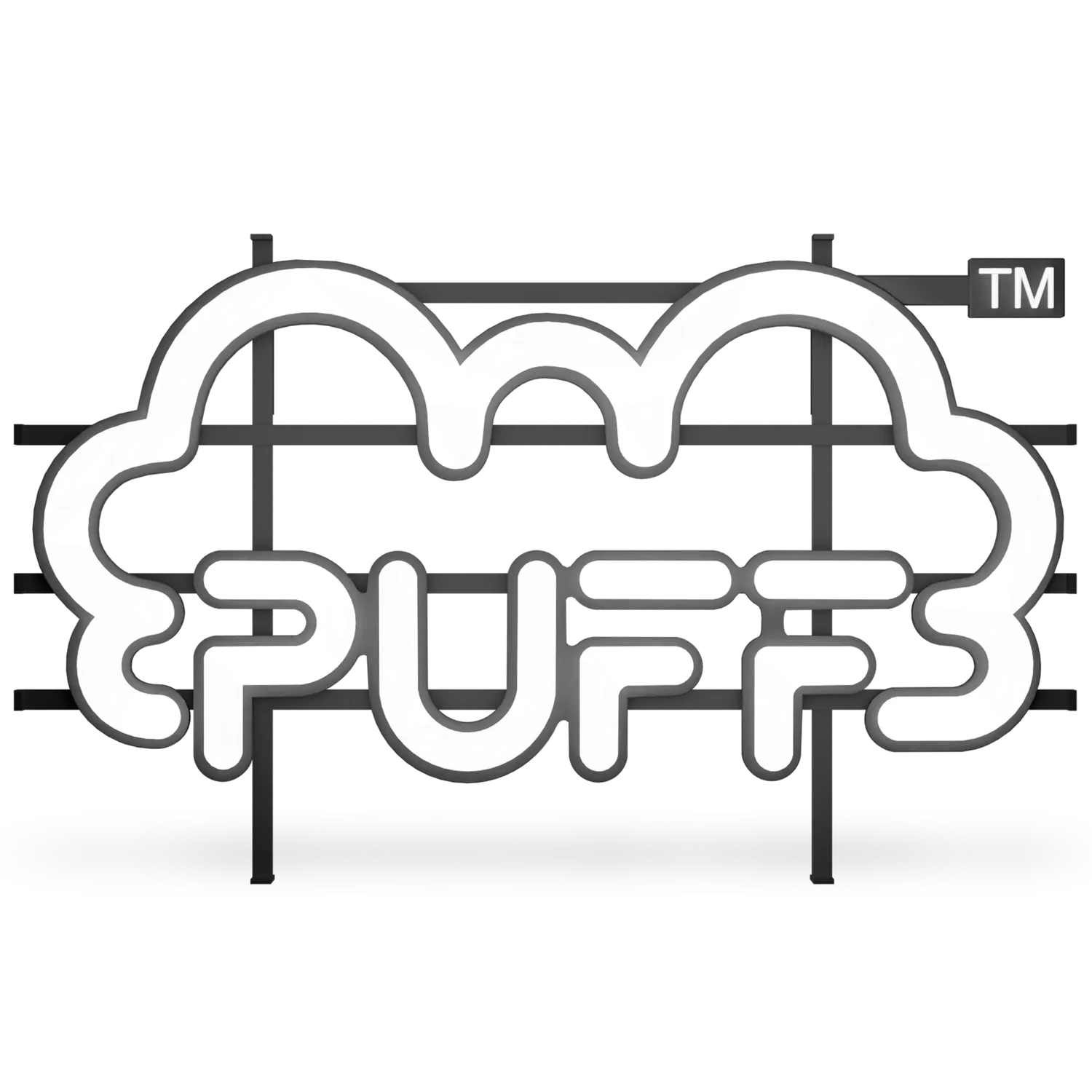 Puff Bar PUFF LED-skilt neon veggskilt