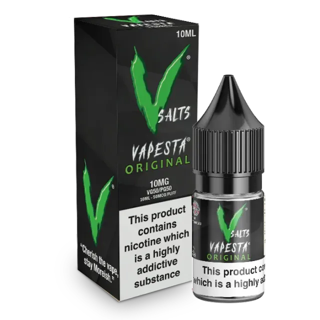 Moreish Puff Vapesta Original 10ml nikotinsalt e-væske 10mg energidrikk