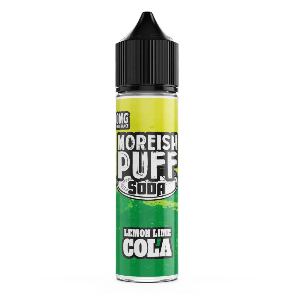 Moreish Puff Soda Lemon Lime Cola e-væske 50ml brus