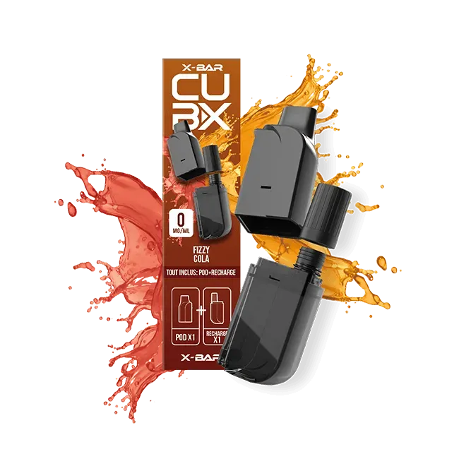 X-Bar Cubx pods Fizzy Cola 11ml cola