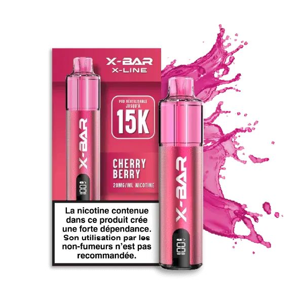 X-Bar X-LINE Cherry Berry kit kirsebær 12 ml