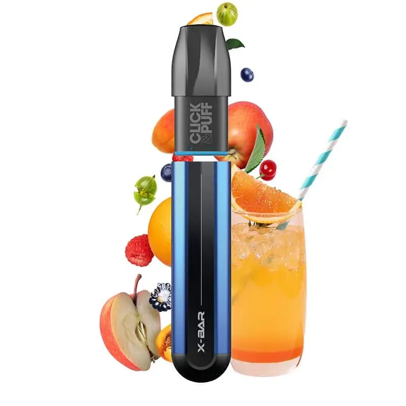 X-Bar Click & Puff Tropical Punch kit startpakke