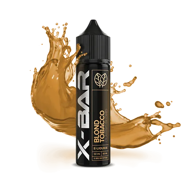 X-Bar Tabac Blond e-væske 50ml nikotinfri tobakk