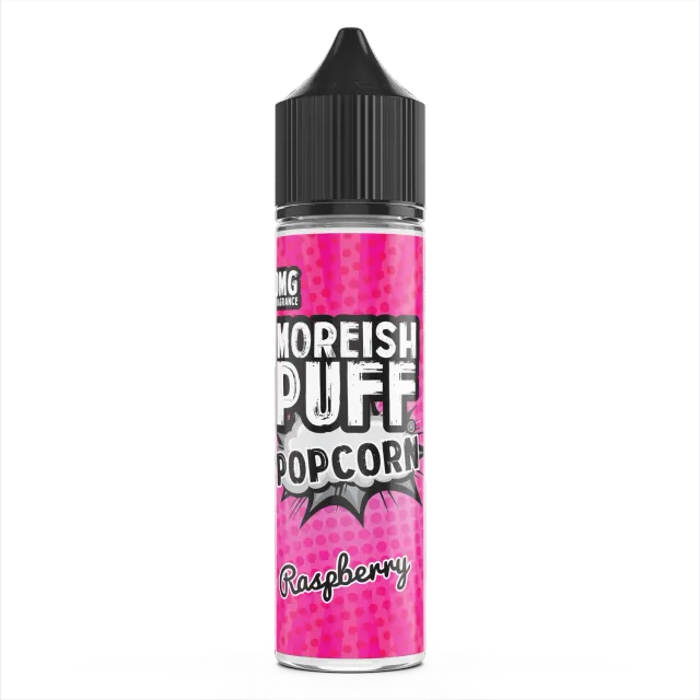 Moreish Puff Popcorn Raspberry Popcorn shortfill 50ml 0mg