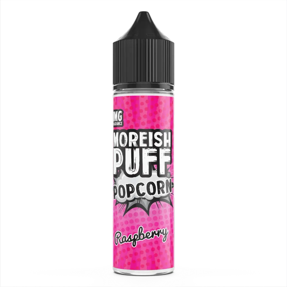 Moreish Puff Popcorn Raspberry Popcorn shortfill 50ml 0mg