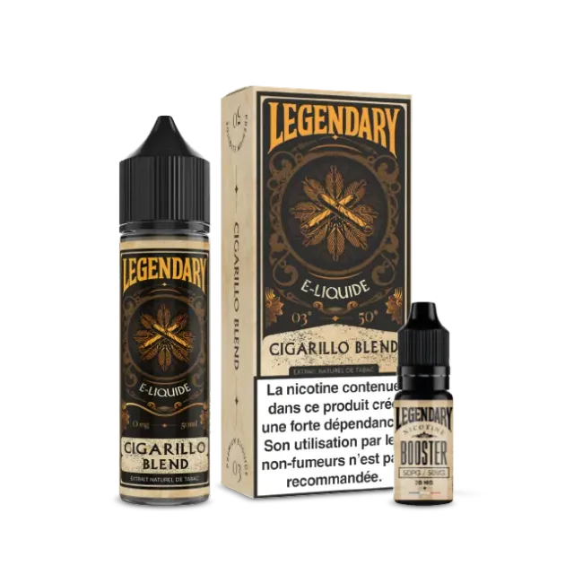 X-Bar Legendary e-væske Cigarillo Blend 50 ml tobakk