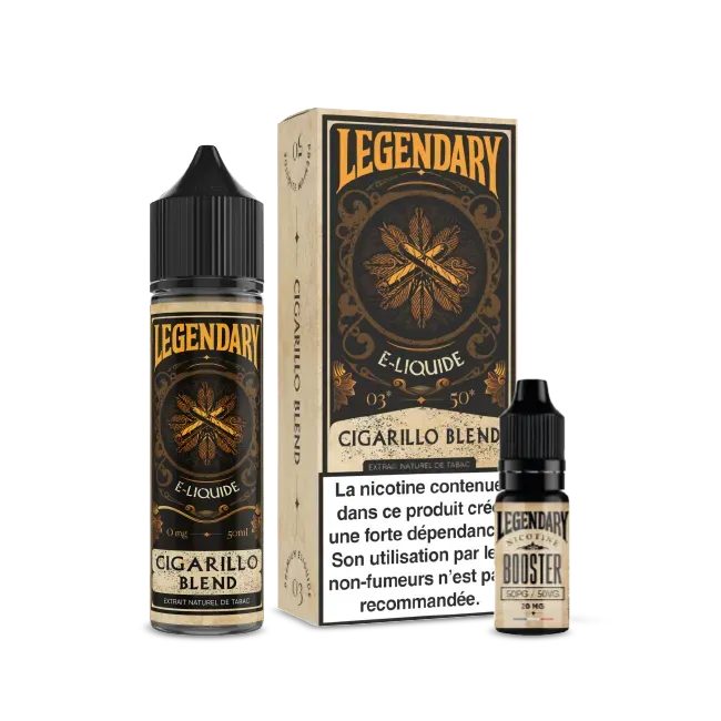 X-Bar Legendary e-væske Cigarillo Blend 50 ml tobakk