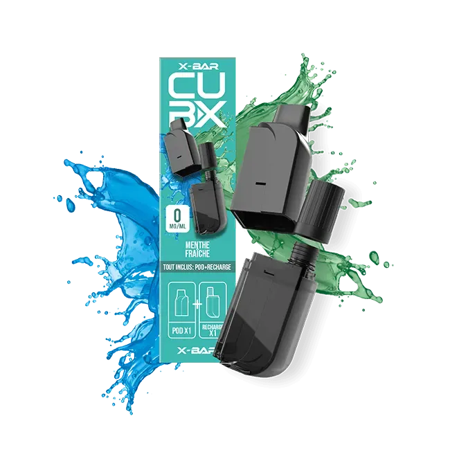 X-Bar Cubx Menthe Fraîche pods 11 ml – frisk mynte