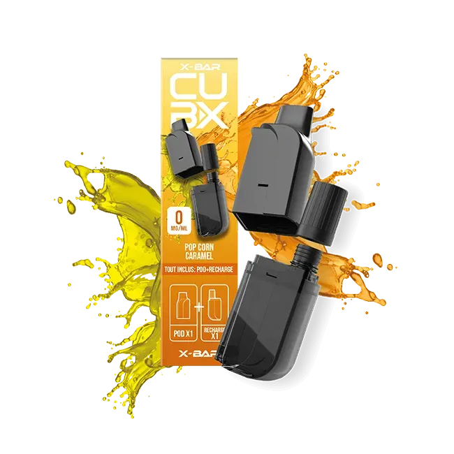 X-Bar Cub-X Pop Corn Caramel pods 11 ml karamell