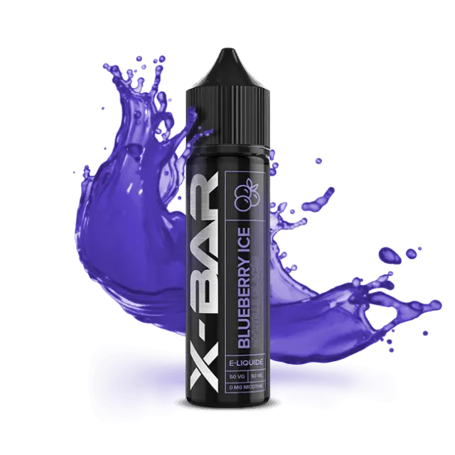 X-Bar Myrtille Glacée e-væske 50 ml blåbær-is