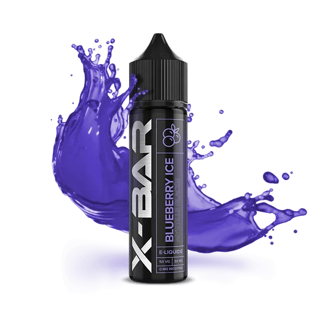 X-Bar Myrtille Glacée e-væske 50 ml blåbær-is