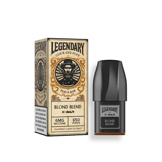 X-Bar Click & Puff Legendary Blond Blend pod 2ml