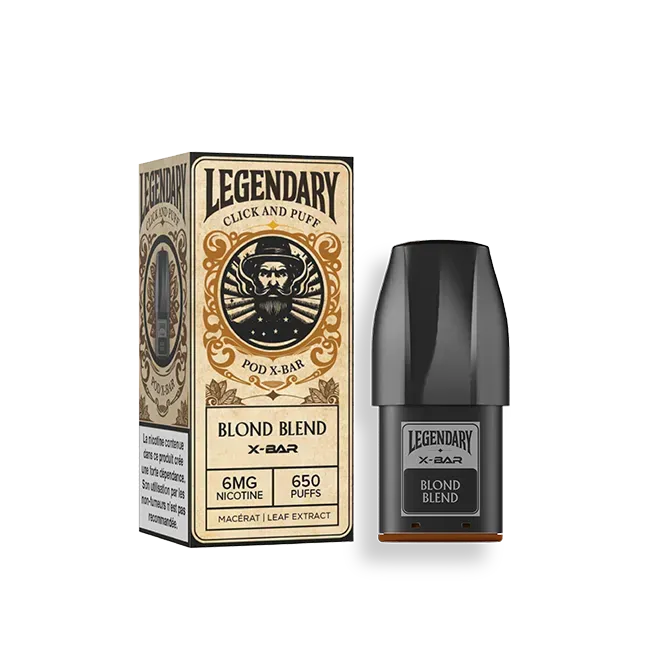 X-Bar Click & Puff Legendary Blond Blend pod 2ml