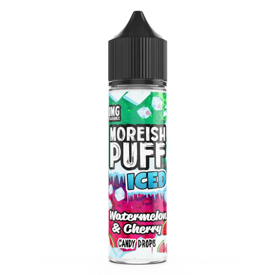 Moreish Puff Iced Watermelon Cherry shortfill 50ml kald