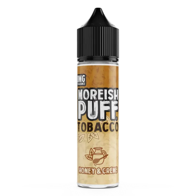 Moreish Puff Tobacco Honey Creme e-juice 50ml honning