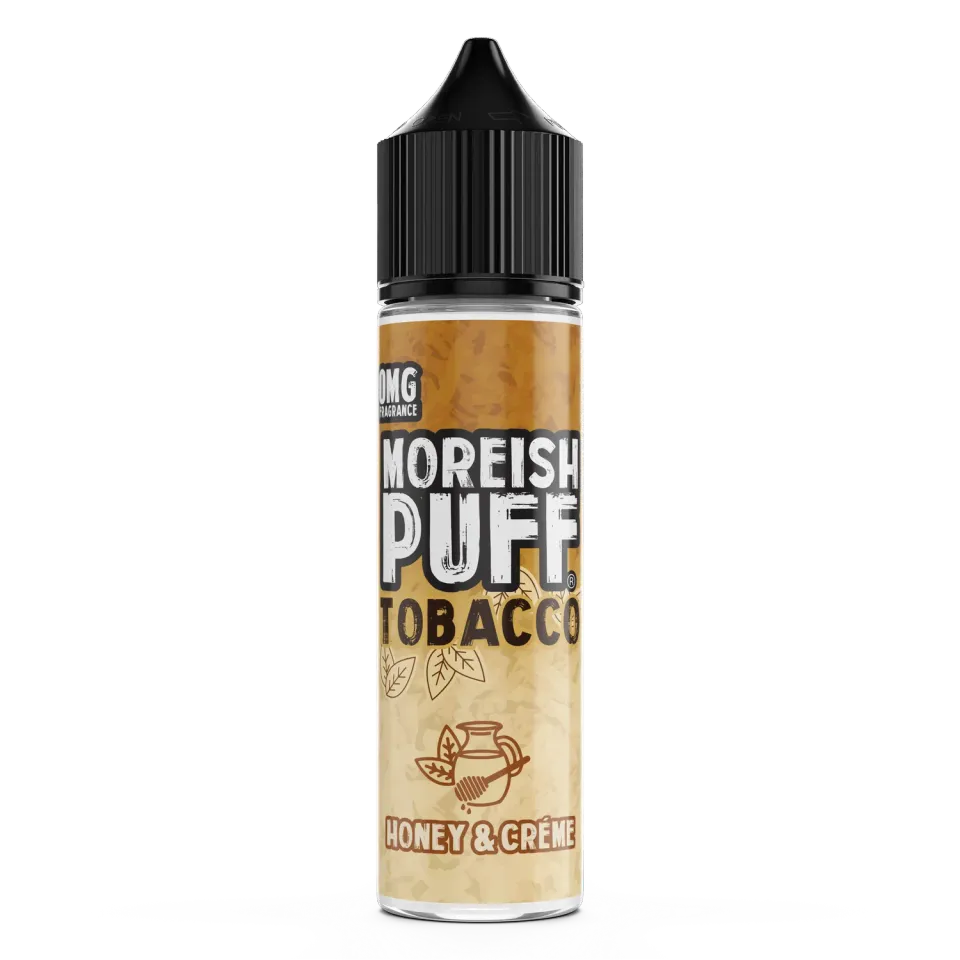 Moreish Puff Tobacco Honey Creme e-juice 50ml honning