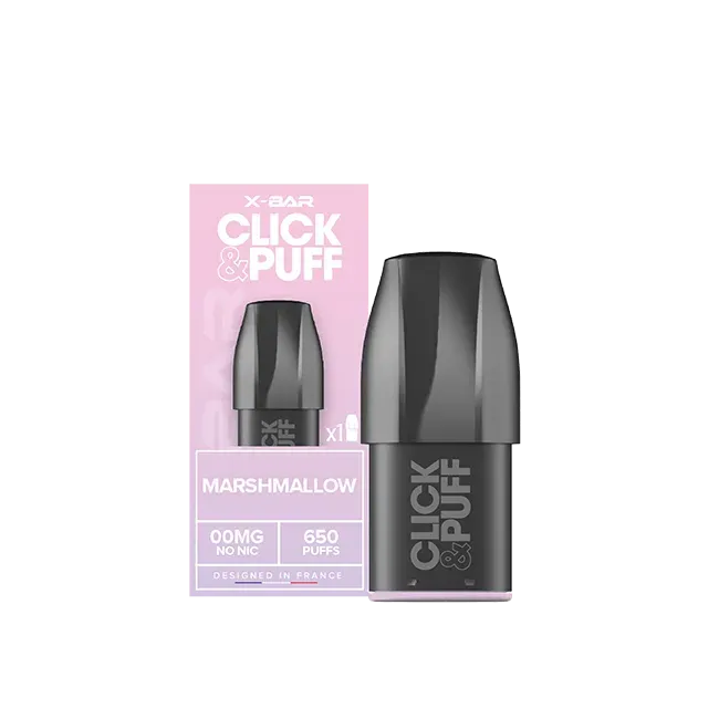 X-Bar Click & Puff Marshmallow pod 2 ml marshmallowsmak