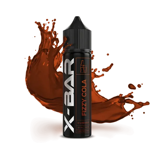 X-Bar e-væske 50 ml fizzy cola nikotinfri