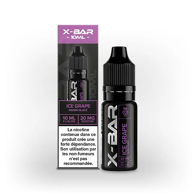 X-Bar Raisin Glacé e-væske 10 ml drue is