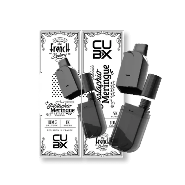 X-Bar CUBX Pistachio Meringue pods 11ml pistasj