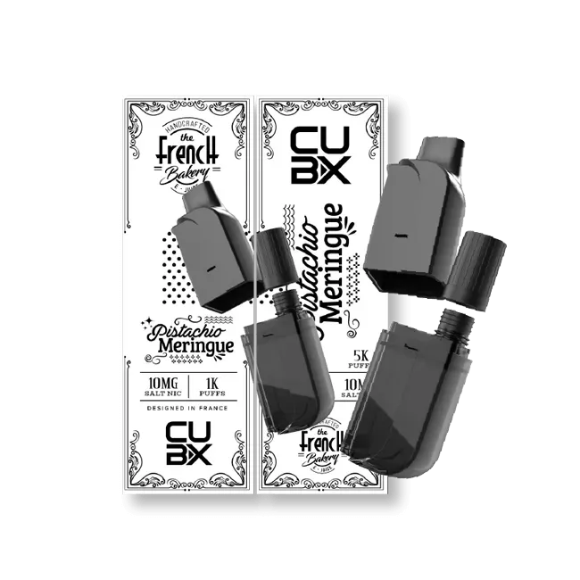 X-Bar CUBX Pistachio Meringue pods 11ml pistasj