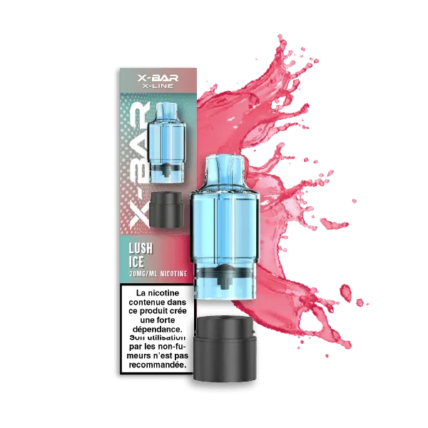 X-Bar X-Line Club Lush Ice pod vannmelon is
