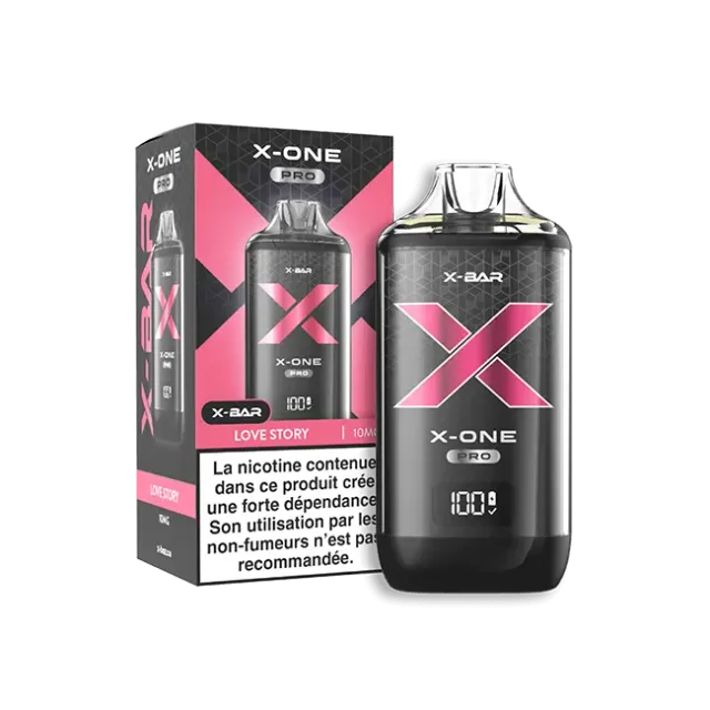 X-Bar X-ONE PRO Love Story kit jordbær 12 ml