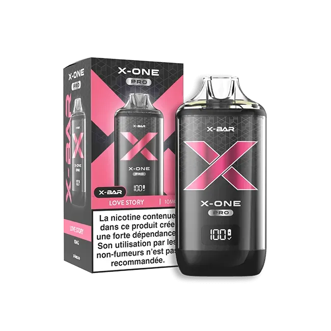 X-Bar X-ONE PRO Love Story kit jordbær 12 ml