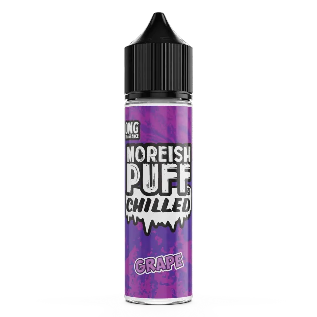 Moreish Puff Chilled Grape e-væske 50ml 0mg isdrue