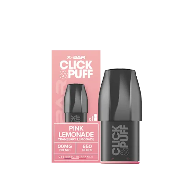 X-Bar Click & Puff Pink Lemonade pod bær sitron 2 ml