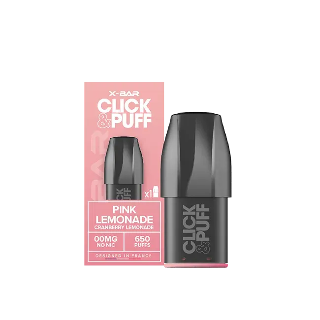 X-Bar Click & Puff Pink Lemonade pod bær sitron 2 ml