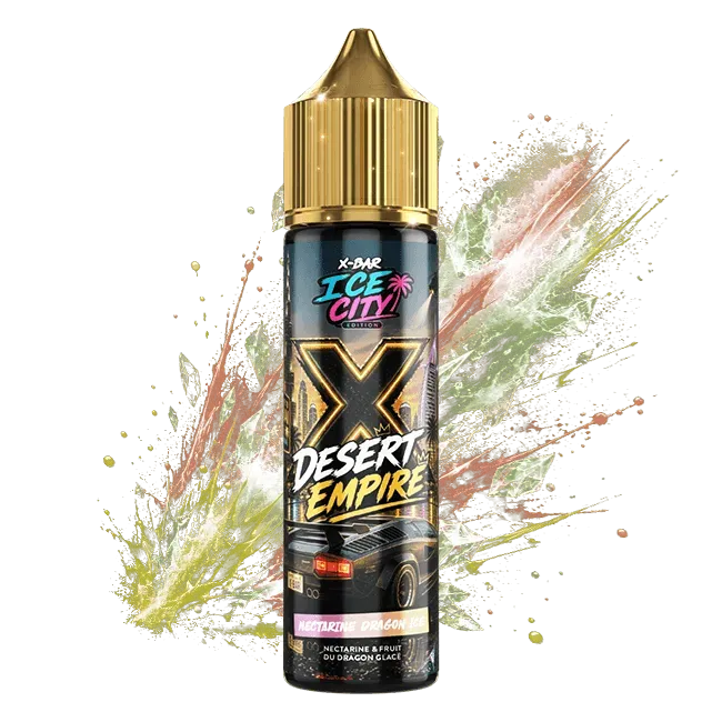 X-Bar Ice City Nektarin Drage e-væske 50 ml is