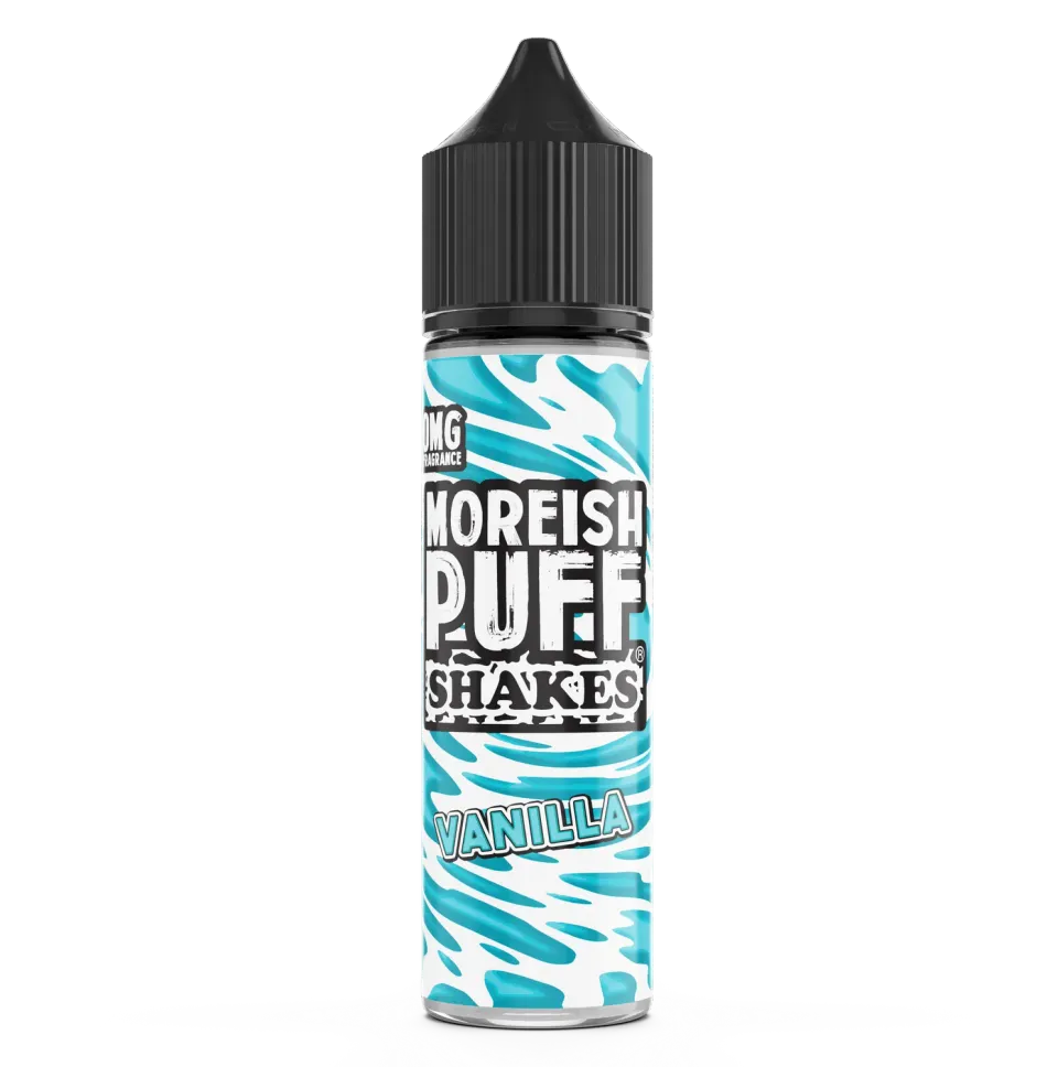 Moreish Puff Shakes Vanilla e-juice 50ml kremet vanilje